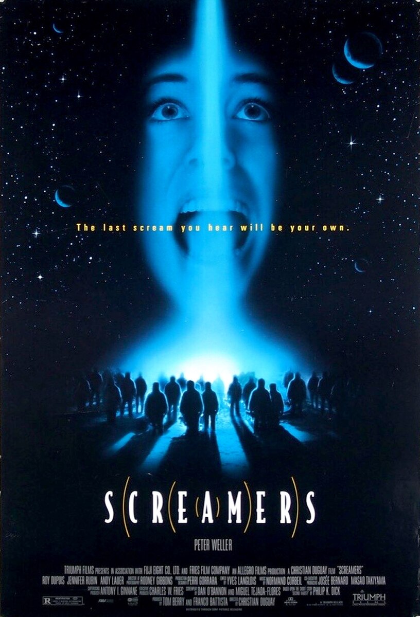 1995’s SCREAMERS original rolled double-sided 27x41 one-sheet poster - $14.99