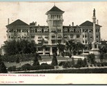 Windsor Hotel Jacksonville Florida Fl 1905 Udb Cartolina J10 - $4.04