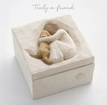 True Keepsake Box Figure Sculpture Hand Painting Willow Tree Susan Lordi - £57.55 GBP