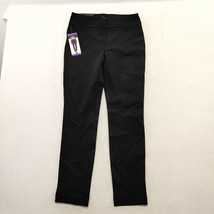 Dalia Pull On Pants Women&#39;s Size 4 Black Stretch Narrow Leg   - $7.92