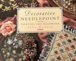 Decorative Needlepoint Tapestry Beadwork HC Book Julia Hickman 1994 - $28.05