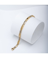 Mens 14K Gold Bracelet-Mens Bracelet-Gold Chain Bracelet-Jewelry For Men - €2.055,24 EUR