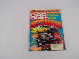 June 1990 Car Craft Restoration Stereo Explosion! Topping Off The 427 Small-Bloc - £9.54 GBP