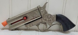 Rare Hubley 1950&#39;s Dagger Derringer Toy Cap Gun w/ Bayonet Usa Rotating Barrel - £42.01 GBP