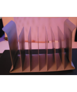 VTG Metal Letter Mail Envelope Organizer Desktop Filing Cabinet Kitchen ... - $19.99