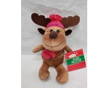 Christmas House Holiday Reindeer Plush With Tag 9&quot; - $19.79