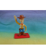 Disney Toy Story Sheriff Woody Miniature PVC Figure or Cake Topper on Re... - £1.97 GBP