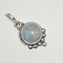 Solid 925 Sterling Silver Rainbow Gemstone Handmade Pendant Women Gift PSV-1027 - £30.20 GBP+