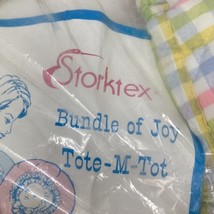 Vintage Bundle of Joy Tote-M-Tot Infant Blanket Carrier - £18.37 GBP