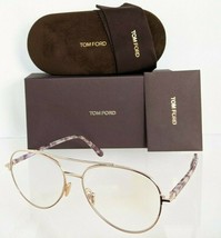 Brand New Authentic Tom Ford TF 5684 Eyeglasses 28A Frame FT 5684-B 55mm... - £126.71 GBP