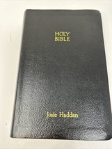 Holy Bible KIng James Version Giant Print Referenced RED LETTER 1976 Black - £15.11 GBP