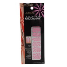 L&#39;oreal Miss Candy Limited Edition Nail Lingerie - 711 Berry Bubbly &amp; 709 - £6.46 GBP