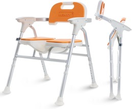 Foldable Upgraded Shower Chair With Armrests And Back,Heavy Duty Folding... - $3,155.75 MXN