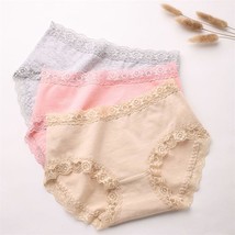 Lace Trim High Rise Hipster Panty - $4.15