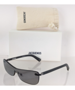 New Authentic JACQUEMUS Sunglasses JAC69 9945 143mm Black Frame - $197.99