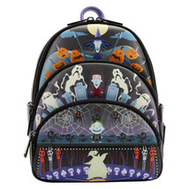 TNBC Oogie Boogie Glow Triple Pocket Mini Backpack - £93.78 GBP