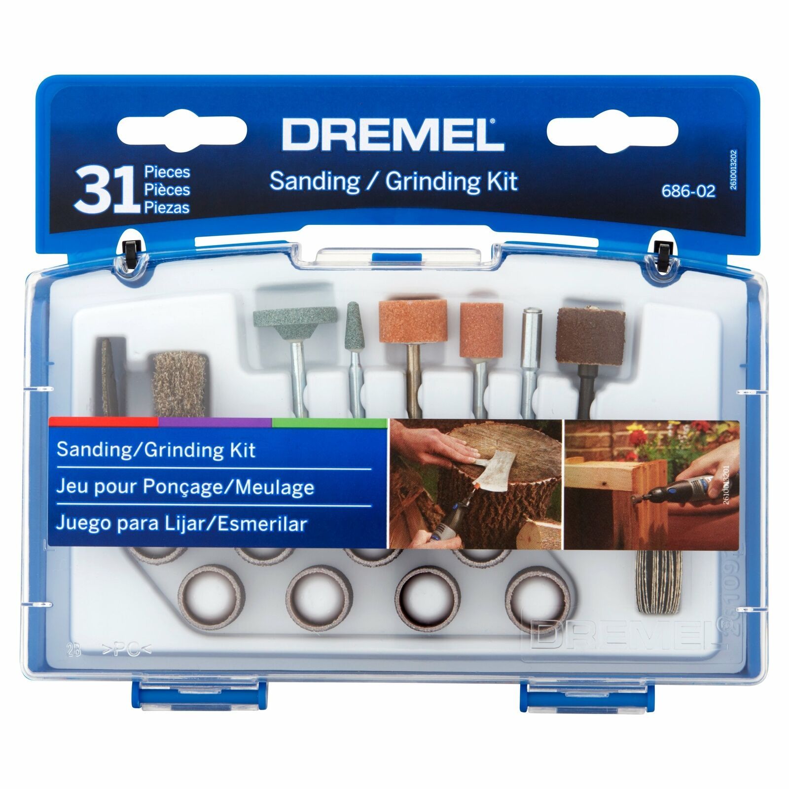 Dremel 686-02 Sanding/Grinding Rotary Tool Mini Accessory Kit (LOC EK 20) Item image 2
