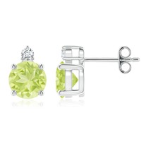 Authenticity Guarantee

ANGARA Peridot Stud Earrings with Diamond in Silver f... - $305.10+