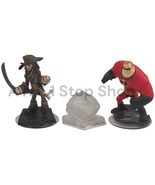 Disney Infinity Figures Mr. Incredible &amp; Captain Jack Sparrow with Crystal - €9,90 EUR