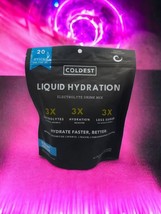 Coldest Blueberry Lemonade Liquid Hydration Electrolyte Powder 20 Pack Exp 04/25 - £16.37 GBP