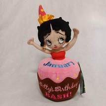 Betty Boop January Birthday Bash Cupcakes Plush Sugar Loaf New With Tags 12&quot; - $24.95