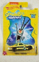 Spongebob Series 3 Hot Wheels Planton&#39;s Circle Trucker 3 Of 6 New Sealed On Card - £11.63 GBP