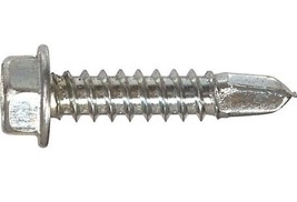 Hillman 41648 Zinc Hex Washer Head Self-Drilling Screw #10 x 1-1/2 in., ... - $41.10 CAD