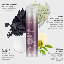 Joico Defy Damage Detox Shampoo, 10.1 oz image 2