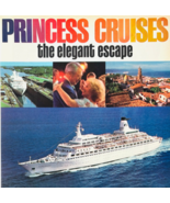 1977 Princess Cruise Line Advertisement Vintage Caribbean Panama Canal D... - €21,45 EUR