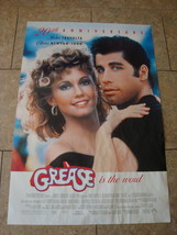 Grease 20TH Anniversary - Movie Poster With John Travolta And Olivia Newton John - £7.86 GBP