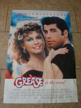 GREASE 20TH ANNIVERSARY - MOVIE POSTER WITH JOHN TRAVOLTA AND OLIVIA NEW... - $13.69 CAD