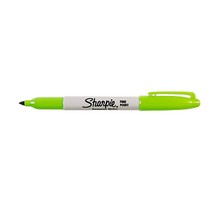 Sanford Brands Permanent Marker, Fine Point, Lime (SAN30129) - $4.94