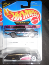 1994 Hot Wheels Steel Stamp Series &quot;57 Chevy/Steel Passion&quot; Mint Car Sea... - £3.17 GBP
