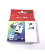 Genuine Canon BCI-15 Twin Pack Color Ink Cartridges i70 i80 OEM SEALED - £3.88 GBP