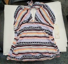 Anne Cole Multi Color Swimwear Top - $9.57
