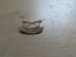 ORIGINAL EJÉRCITO ISRAELÍ HEREV DRUZ INFANTERÍA BATALLÓN GUERRERO PIN IDF - $187.68 MXN