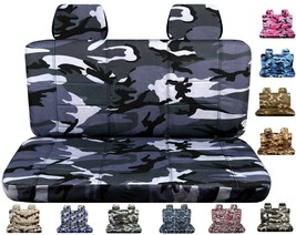 Camouflage car seat covers Fits Dodge Dakota 90-96 Front Bench with Head... - £70.52 GBP
