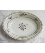 Vintage Nippon China 10th Mark White w Floral Boquet Oval Vegetable Bowl... - $892.28 MXN