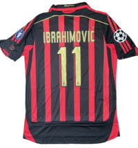 IBRAHIMOVIC JERSEY 2006-2007 RED&amp;BLACK COLOR - $29.00