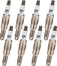 BDFHYK Set of 8 Platinum Spark Plug Compatible with Expedition F150 F250... - £74.90 GBP