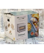 Cuisinart 0.6 Cu. Ft. Air Fryer Toaster Oven Grill Stainless Steel TOA-7... - $95.99