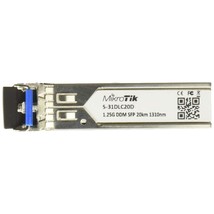 MikroTik S-31DLC20D Transceiver 1.25G DDM SFP 1310nm Dual LC Connector 2... - $83.99