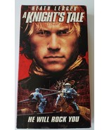 A Knight&#39;s Tale VHS Tape 2001 Heath Ledger PG13 - £4.64 GBP