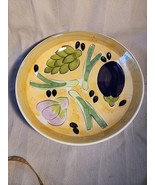 hausenware bowls Bright Yellow With Eggpepper Onions Olives. 14 In Dia - $47.77 CAD