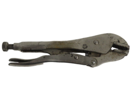 Vise-Grip Petersen Dewitt Vintage 10R Locking Pliers Curved Jaw USA Made - $13.83 CAD