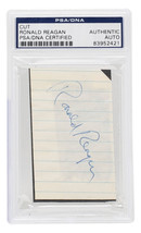 President Ronald Reagan Signature PSA / DNA Cup-
show original title

Origina... - £1,002.79 GBP