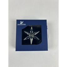 Swarovski Christmas Memories Crystal Star Ornament with Box &amp; Ribbon • V... - $29.99
