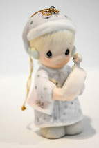 Precious Moments  Time to Wish You A Merry Christmas  115320  Ornament - £11.11 GBP