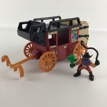 Fisher Price Great Adventures Western Town Cannonball Stagecoach Vintage... - $39.55