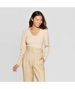 A New Day™ Womens X-Large (XL) ~ Long Sleeve ~ V-Neck ~ Pullover ~ Blush... - $30.00